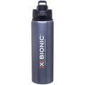 28 Oz. Graphite H2go Surge Aluminum Water Bottle